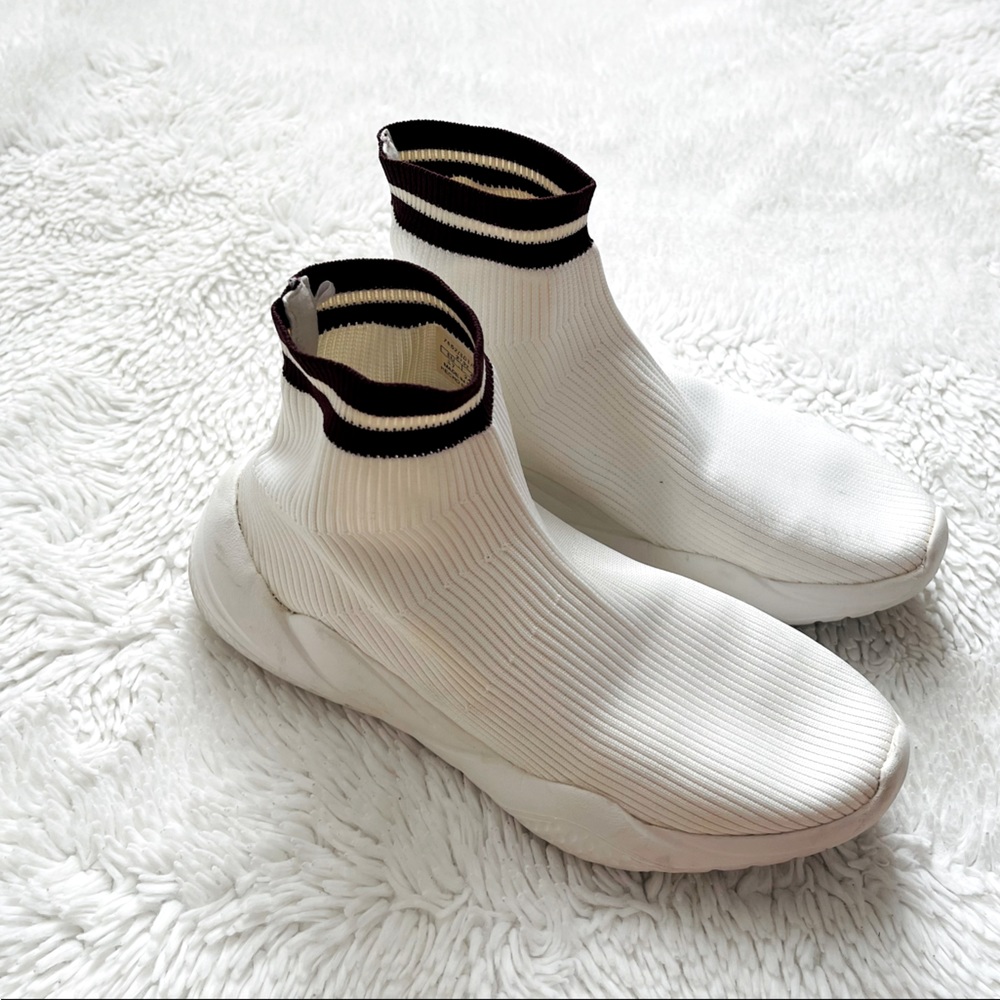 White sneakers